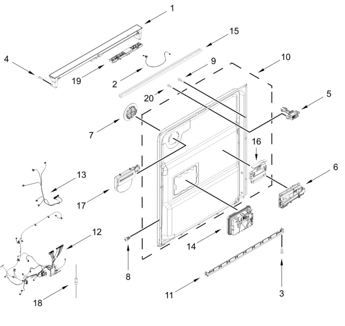 Diagram for WDT750SAKV4