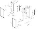 Diagram for Refrigerator Door Parts