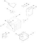Diagram for Oven Parts