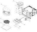 Diagram for Internal Microwave Parts