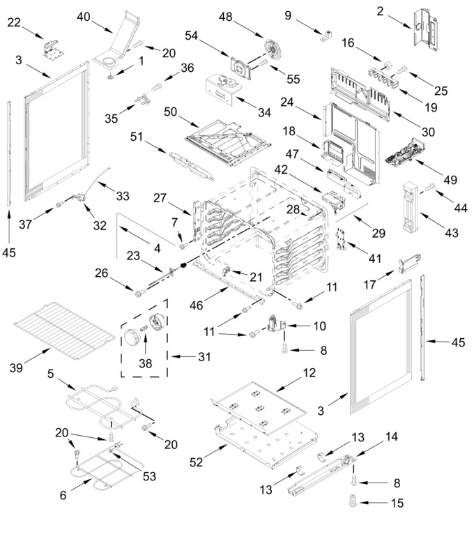 Diagram for WSES5030SW0
