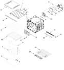 Diagram for Internal Oven Parts