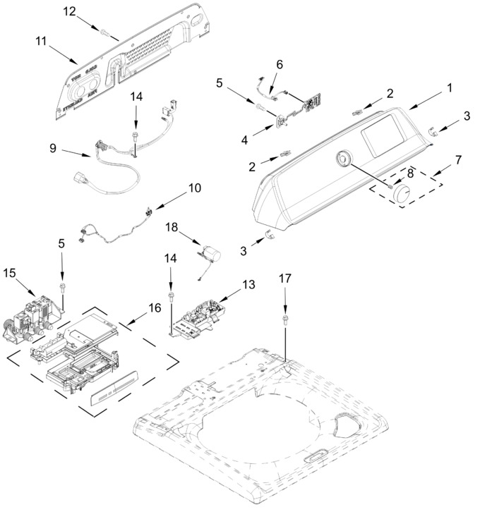 Diagram for WTW4307SW0