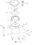 Diagram for Basket And Tub Parts