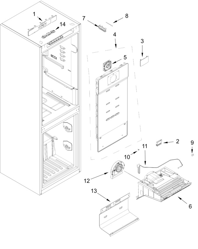 Diagram for URBC5024PZ00