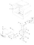 Diagram for Freezer Liner Parts