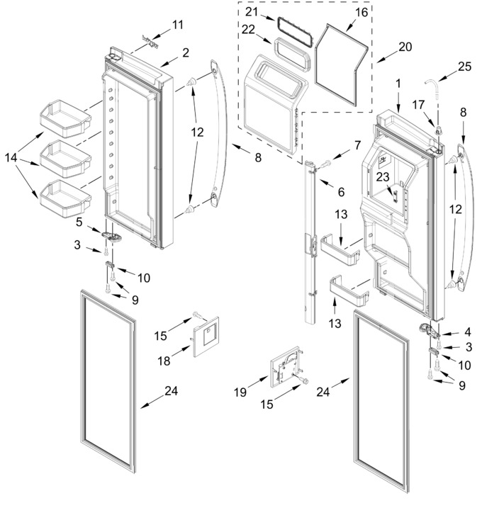 Diagram for WRF757SDHV08