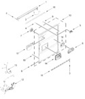 Diagram for Control Panel And Inner Door Parts