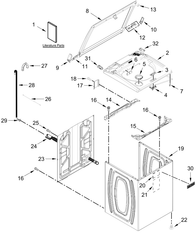 Diagram for MTW5605RW0
