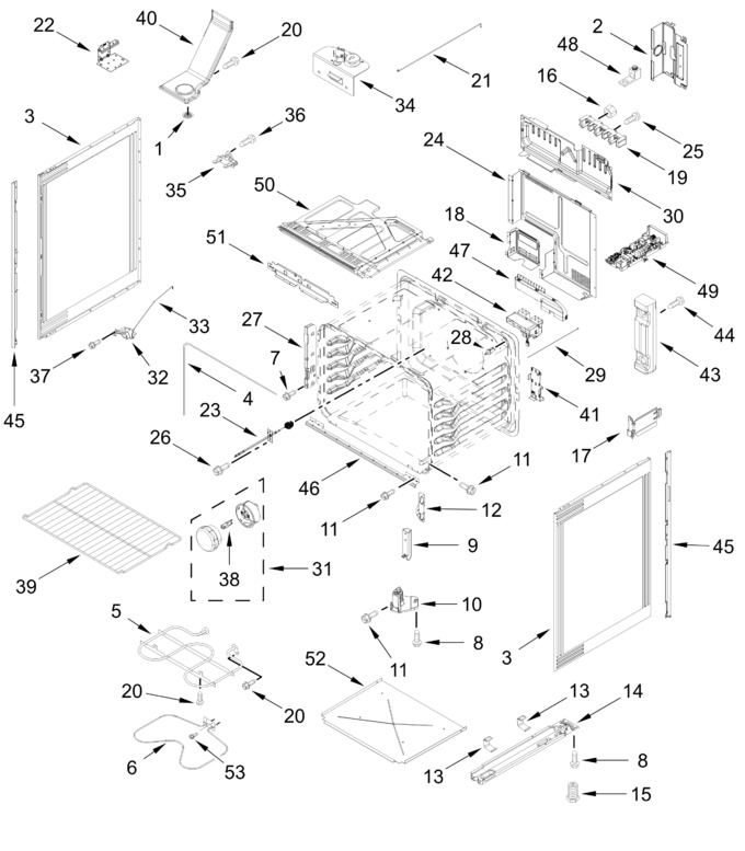 Diagram for WSES3130SW0