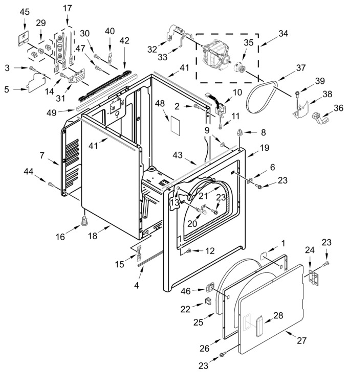 Diagram for MED5605RW0