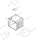 Diagram for Oven Parts (30 In)