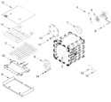 Diagram for Internal Oven Parts (18 In)