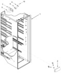 Diagram for Refrigerator Liner Parts