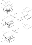 Diagram for Refrigerator Shelf Parts
