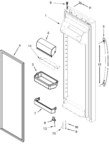 Diagram for Refrigerator Door Parts