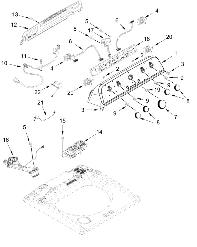 Diagram for MTW5600RW0