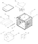 Diagram for Oven Parts (18 In)