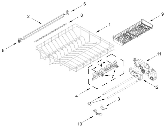 Diagram for KDTS464SPS0