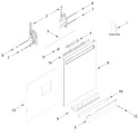 Diagram for Door And Panel Parts