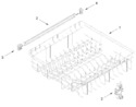 Diagram for Upper Rack And Track Parts