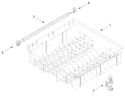 Diagram for Upper Rack And Track Parts
