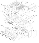 Diagram for Cooktop, Burner, Griddle, And Grill Parts