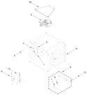 Diagram for 18-in Oven Parts