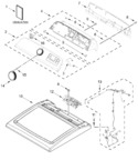 Diagram for Top And Console Parts