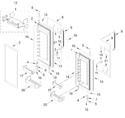 Diagram for Refrigerator Door Parts
