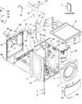 Diagram for Top And Cabinet Parts