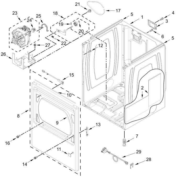 Diagram for YMED6230HW4