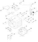 Diagram for Oven Parts (30 In)