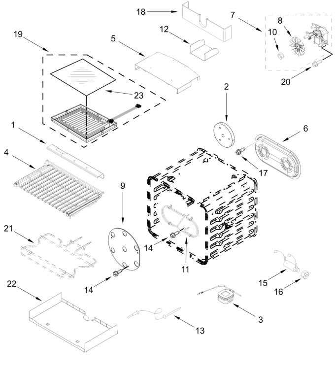 Diagram for JDSP548HL03