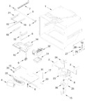 Diagram for Freezer Liner And Icemaker Parts