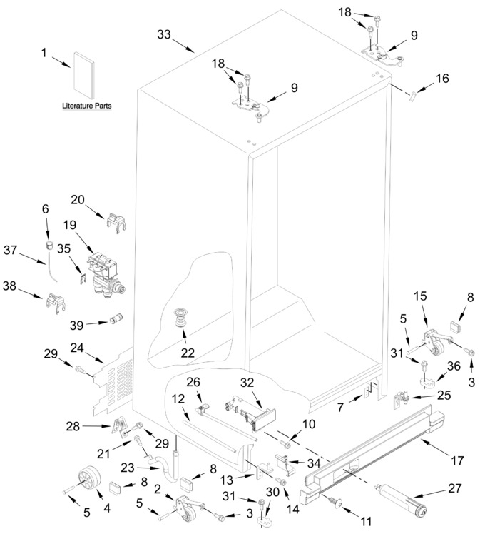 Diagram for WRS555SIHZ09