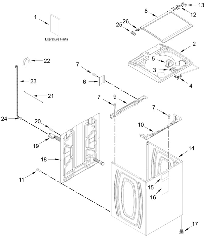Diagram for WTW4300SW0