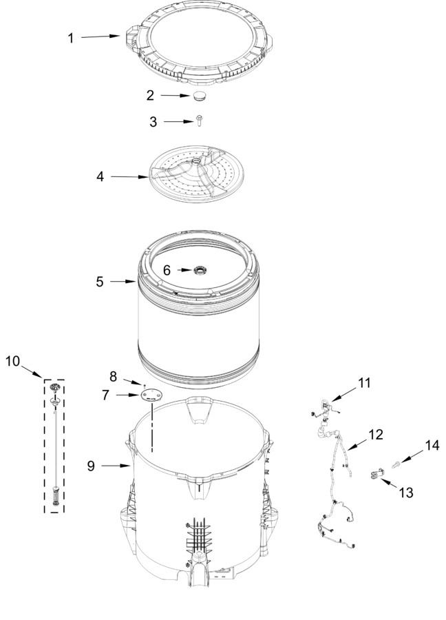 Diagram for WTW5020SW0