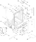 Diagram for Tub And Frame Parts