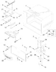 Diagram for Freezer Liner Parts