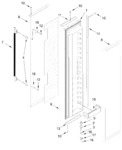 Diagram for Freezer Door Parts
