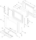Diagram for Door Parts