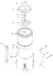 Diagram for Basket And Tub Parts