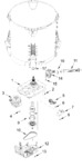 Diagram for Gearcase, Motor And Pump Parts