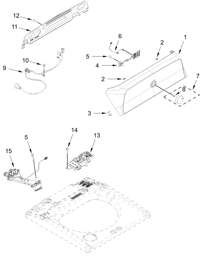 Diagram for WTW5057LW0
