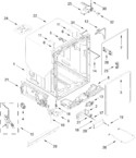 Diagram for Tub And Frame Parts