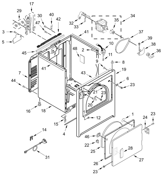Diagram for YMED5605RW0