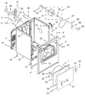 Diagram for Cabinet Parts
