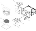 Diagram for Internal Microwave Parts