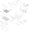 Diagram for Internal Oven Parts (30 In)